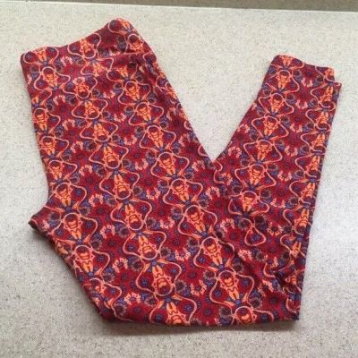 LuLaRoe Tall & Curvey Leggings Bright Bold  ????